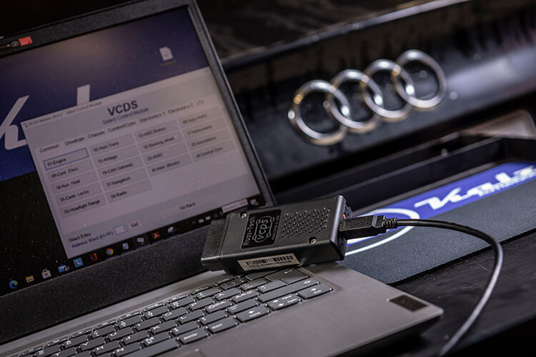 VCDS-diagnostiikka, autohuolto Audi, Volkswagen, Skoda, Seat